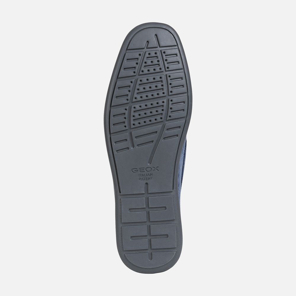 Mocassins Geox Homem Azuis - Devan - VJQDI6419